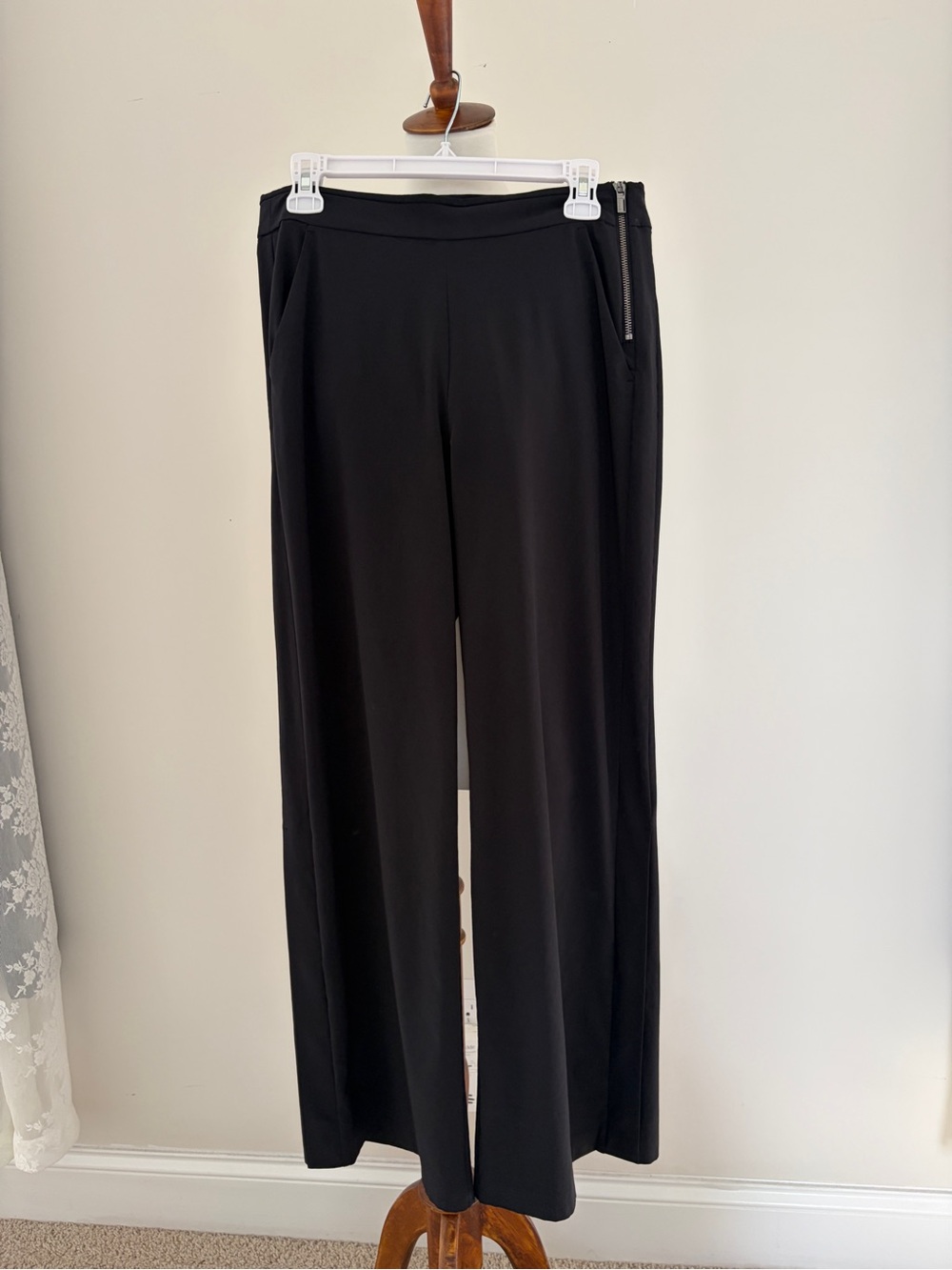 Athleta Gramercy Wide Leg Snap Track Pant
